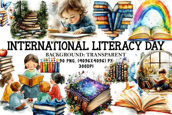 International Literacy Day Clipart: A Powerful Tool for Educators and Creators