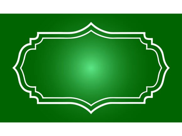 Islamic Banner and Border Design