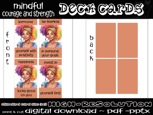 Mindful Courage Strength 32 Desk Cards: A Daily Source of Inspiration