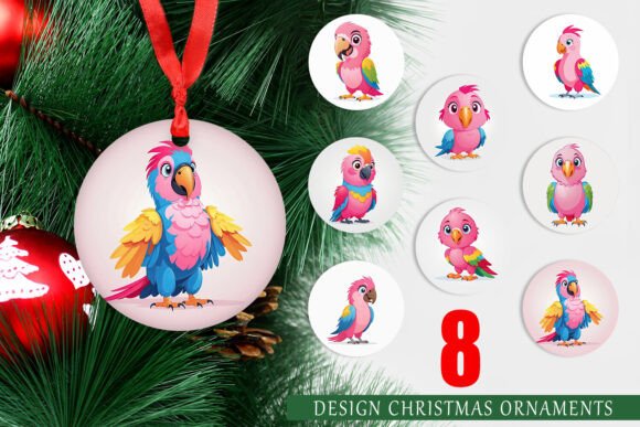 Ornament Pink Parrot Valentine: A Creative Addition to Your Holiday Workflow