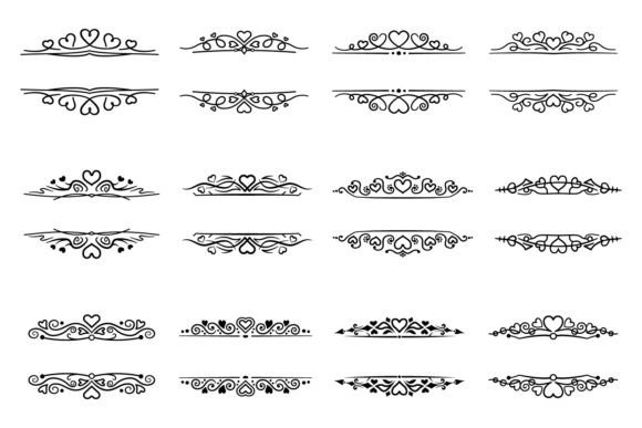 Text Frames with Hearts: Elegant Design Solutions