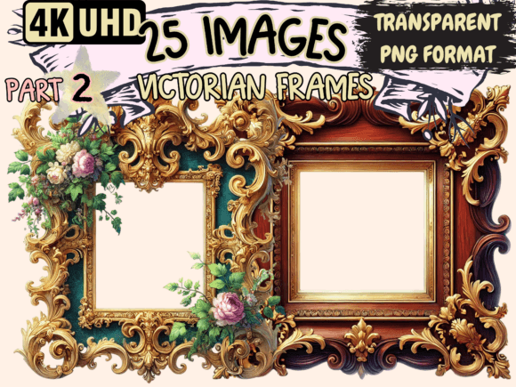 Victorian Frames Clipart P2